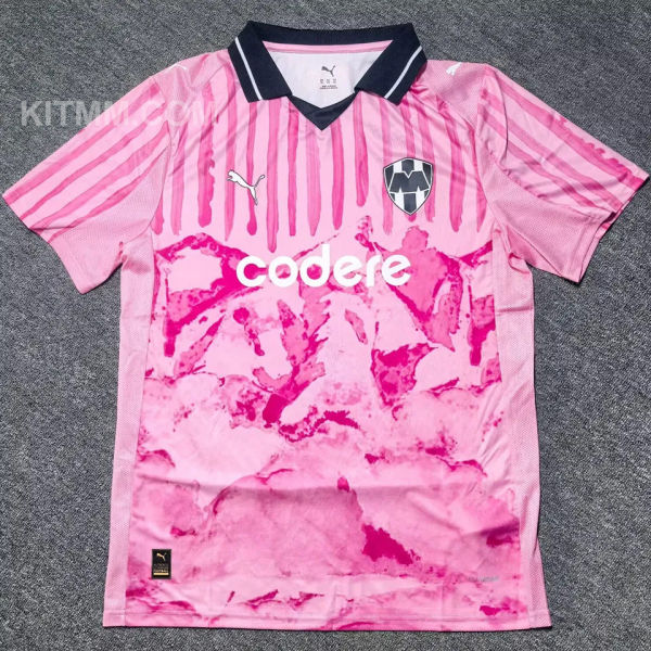 2025/26 Monterrey Pink Goalkeeper Fans Soccer Jersey