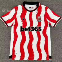 2025/26 Stock City Home Red Fans Soccer Jersey