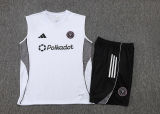 2025/26 Inter Miami White Vest Training Jersey(A Set)