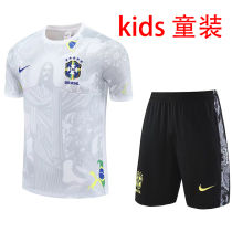 2025/26 Brazil  Kids Training Jersey (A Set)