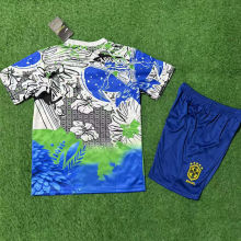 2025/26 Brazil Special Edition Kids Soccer Jersey