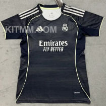 2025/26 RM Away Black Women Soccer Jersey 女