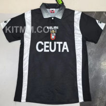 1998/2000 Ceuta Away Black Retro Fans Soccer Jersey