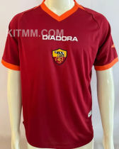 2006/2007 Roma Home Red Retro Soccer Jersey