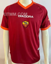 2006/2007 Roma Home Red Retro Soccer Jersey
