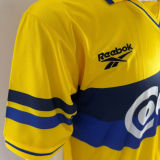 1999/2000 Brøndby IF Home Yellow Retro Soccer Jersey