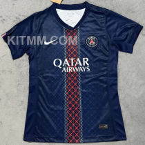 2025/26 PSG 1:1 Quality Home Blue Women Soccer Jersey 女