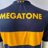 2007/2008 Boca Home Retro Soccer Jersey