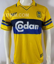 1999/2000 Brøndby IF Home Yellow Retro Soccer Jersey