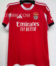 2025/26 Benfica 1:1 Quality Home Red Fans Soccer Jersey