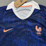 2025/26 France Home Blue Women Soccer Jersey  女
