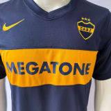 2007/2008 Boca Home Retro Soccer Jersey