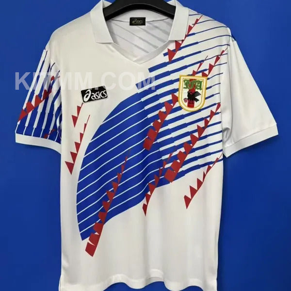 1994 Japan Away White Retro Soccer Jersey