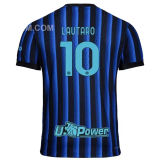 LAUTARO #10 In Milan 1:1 Quality Home Fans Soccer Jersey 2025/26 带号下广告★★