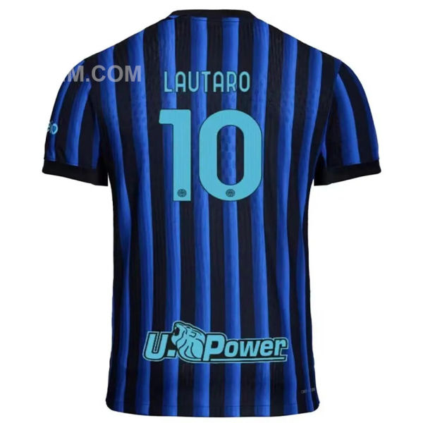 LAUTARO #10 In Milan 1:1 Quality Home Fans Soccer Jersey 2025/26 带号下广告★★