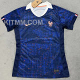 2025/26 France Home Blue Women Soccer Jersey  女