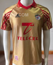 1998/1999 Benfica Away Gold Retro Soccer Jersey