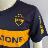 2007/2008 Boca Home Retro Soccer Jersey