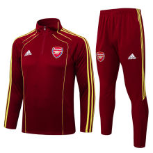 2025/26 ARS Maroon Retro Sweater Tracksuit（黄色三边）