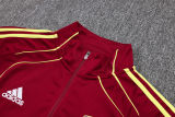 2025/26 ARS Maroon Retro Sweater Tracksuit（黄色三边）