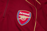 2025/26 ARS Maroon Retro Sweater Tracksuit（黄色三边）