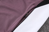 2025/26 M Utd Grey Purple Kids Jacket Tracksuit