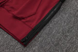 2025/26 Miami Heat Maroon Hoody Zipper Jacket Tracksuit