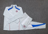 2025/26 BFC Light Gray Retro Kids Sweater Tracksuit