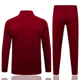 2025/26 ARS Maroon Retro Kids Sweater Tracksuit（黄色三边）