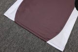 2025/26 M Utd Grey Purple POLO Sweater Tracksuit