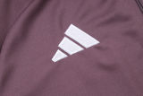 2025/26 M Utd Grey Purple Jacket Tracksuit