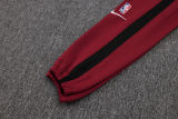 2025/26 Miami Heat Maroon Hoody Zipper Jacket Tracksuit