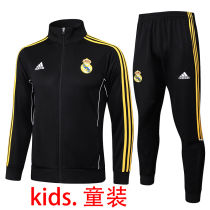 2025/26 RM Black Kids Jacket Tracksuit