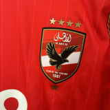 2025/26 Al Ahly Home Red Fans Soccer Jersey 埃及国民