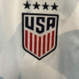 2025/26 U.S Home White Fans Soccer Jersey 带星