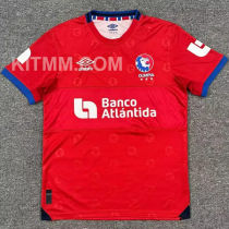 2025/26 CD Olimpia Away Red Fans Soccer Jersey 洪甲奥林匹亚