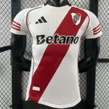 2025/26 River Plate Home White Player Version Jersey