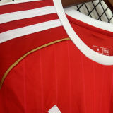 2025/26 Al Ahly Home Red Fans Soccer Jersey 埃及国民