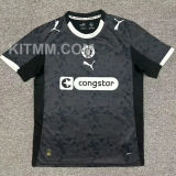 2025/26 ST Pauli Third Black Fans Soccer Jersey  圣保利