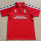 1991/1992 Real Oviedo Away Red Retro Soccer Jersey