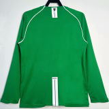 2007/08 M Utd Green GK Retro Long Sleeve Soccer Jersey