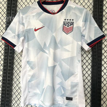2025/26 U.S Home White Fans Soccer Jersey 带星