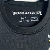 2012/13 Santos Black Retro Long Sleeve Soccer Jersey
