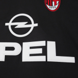 2000/2001 AC Milan Away Black Retro Soccer Jersey