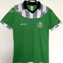 1994 Nigeria Home Green Retro Soccer Jersey