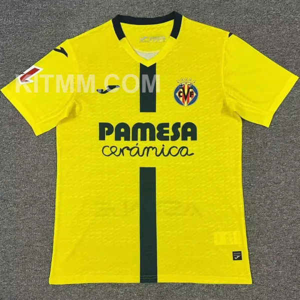 2025/26 Villarreal Home Yellow Fans Jersey