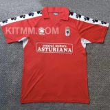 1990/91 Real Oviedo Away Red Retro Soccer Jersey