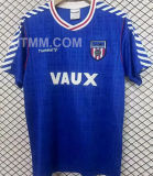 1991 Sunderland Away Blue Retro Soccer Jersey