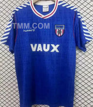 1991 Sunderland Away Blue Retro Soccer Jersey