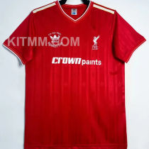 1986/1987 LFC Home Red Retro Soccer Jersey